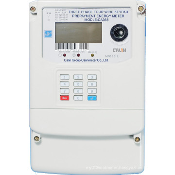 Three Phase Keypad Prepaid Meter